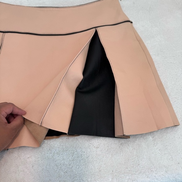 For Joseph 100% Leather Skirt size 10 - Picture 5 of 9